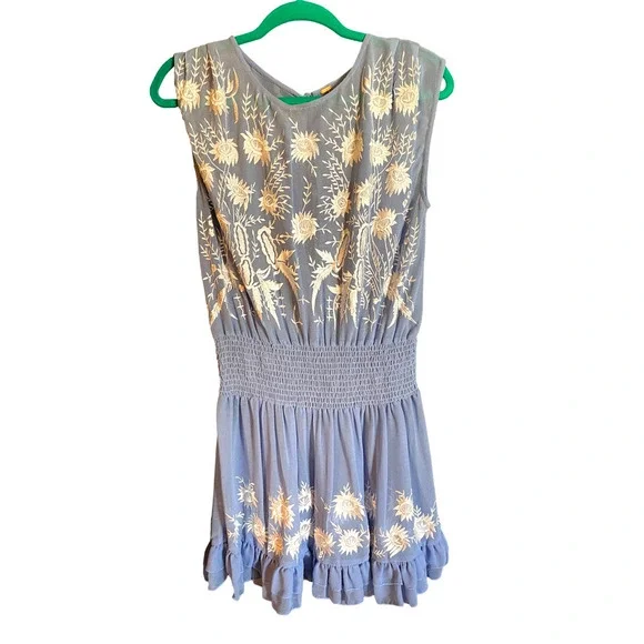 Free People | Dresses | Free People Light Blue Flower Dress | Poshmark Free People | Dresses | Free People Light Blue Flower Dress | Poshmark